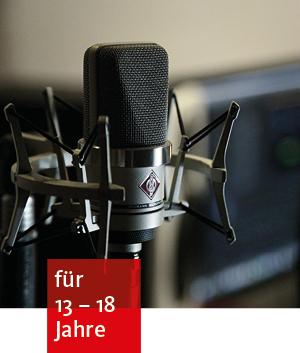ein Standmikrofon